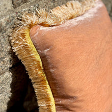 Ladda bild till bildvisaren Cushion Deluxe Pink Quartz Multi Fringe 35x35cm