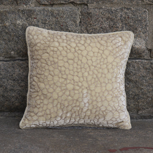 Cushion Deluxe Weber Embroidery Cashmere 30x30cm