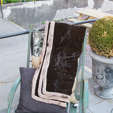 Ladda bild till bildvisaren Blanket Deluxe Silk Velvet Brown Natural Fringe