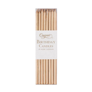 Birthday Candle Gold