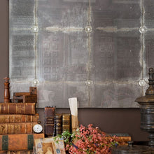 Ladda bild till bildvisaren "Café Paris" Mirror with Flowers - 90 x 120