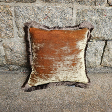 Ladda bild till bildvisaren Cushion Deluxe Light Brown Sandstone  Fr 27x27cm