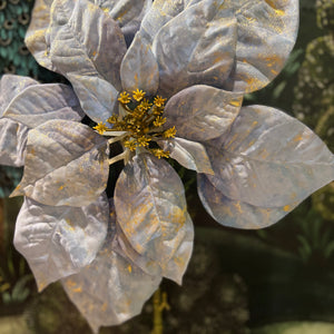 Poinsettia Blue/Gold 81 cm