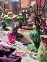 Ladda bild till bildvisaren Candle Holder w. Birds and Flowers - G&amp;C