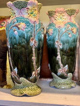 Ladda bild till bildvisaren Vintage Vas Flower Art Deco - Majolika