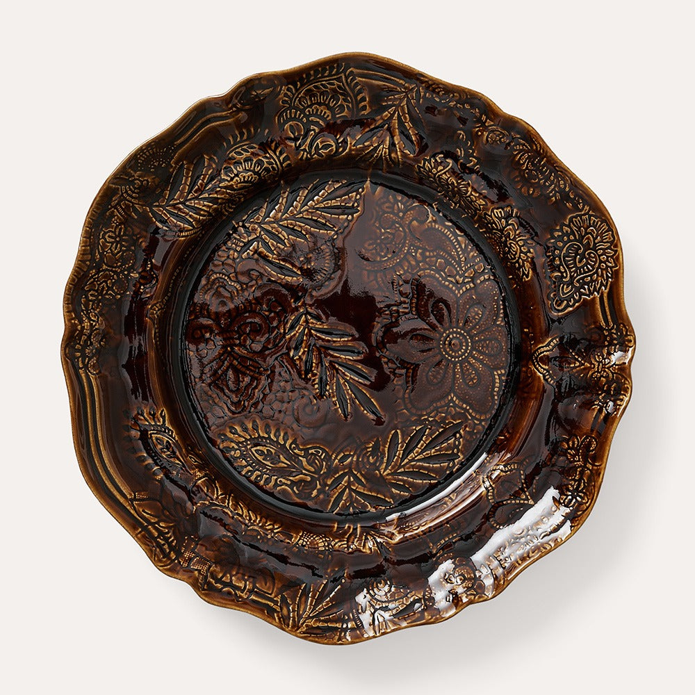 Large Round Dish Coffee