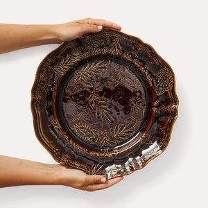 Large Round Dish Coffee