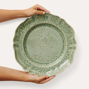 Large Round Dish Antique
