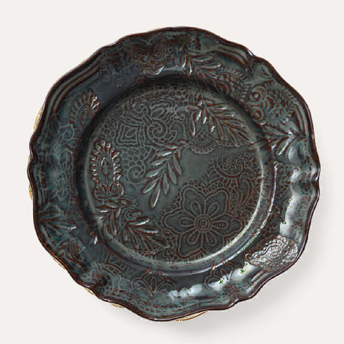 Large Round Dish Fig