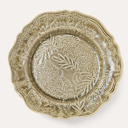 Large Round Dish Sand