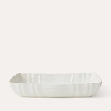 Ladda bild till bildvisaren Large Gratin Dish White