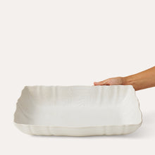 Ladda bild till bildvisaren Large Gratin Dish White