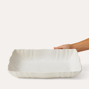 Large Gratin Dish White