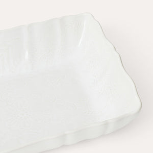 Large Gratin Dish White