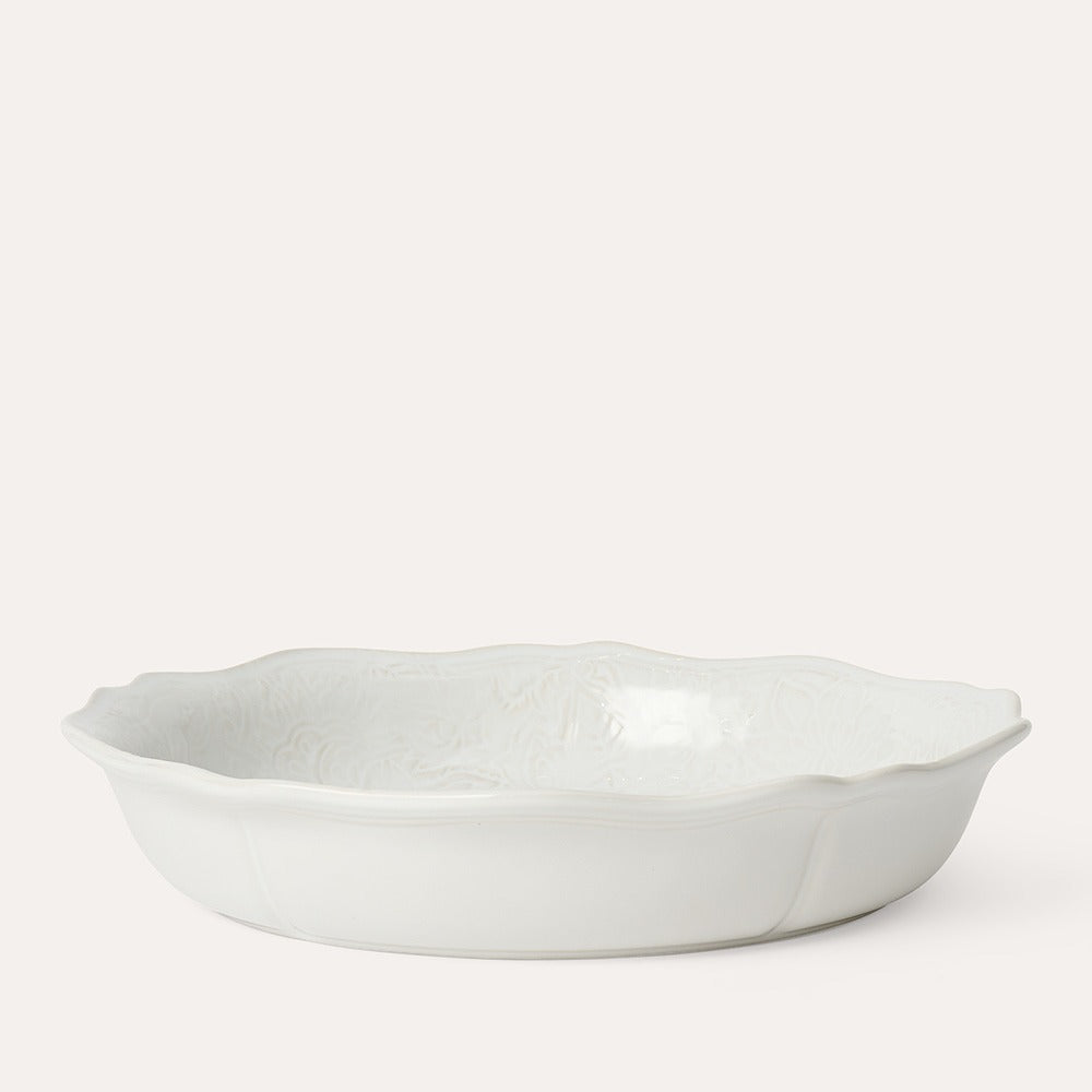 Pie Dish White