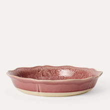 Ladda bild till bildvisaren Pie Dish Old Rose