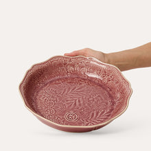 Ladda bild till bildvisaren Pie Dish Old Rose
