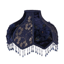 Ladda bild till bildvisaren Lampshade Moulins Midnight  Blue