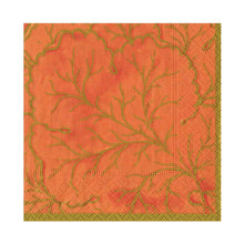 Ladda bild till bildvisaren Paper Napkin Gilded Majolica Coral Lunch