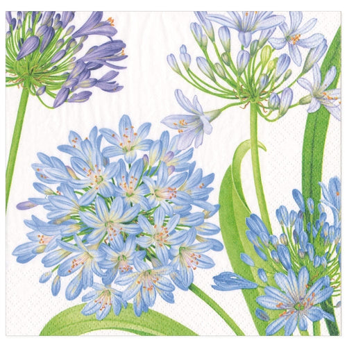 Paper Napkin Agapanthus Garden Dinner