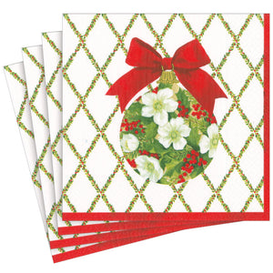 Paper Napkin Ornament and Trellis Dinner