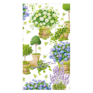 Paper Napkin Potted Hydrangeas Buffé