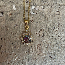 Ladda bild till bildvisaren Vintage Necklace Smoky Quartz (Nr.225)