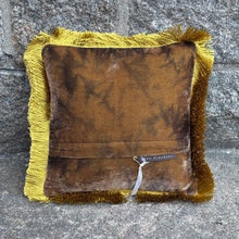 Ladda bild till bildvisaren Cushion Deluxe Shaded Brown/Citron Fr 27x27cm