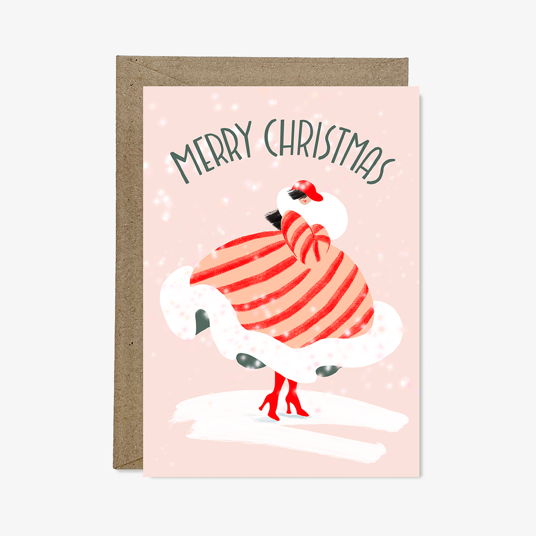 Deco Christmas Card