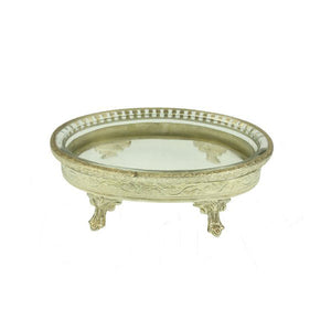 Oval soap dish