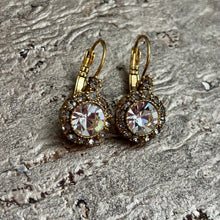 Ladda bild till bildvisaren Vintage Earring Crystal (No.001)