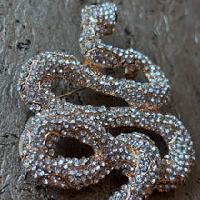 Ladda bild till bildvisaren Brosch Snake Clear