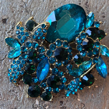Ladda bild till bildvisaren Brosch Grande Bleu