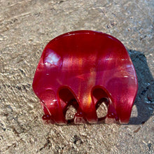 Ladda bild till bildvisaren Hårklämma Colour Shiny Red