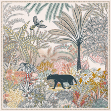 Ladda bild till bildvisaren Ull- och sidensjal Emma