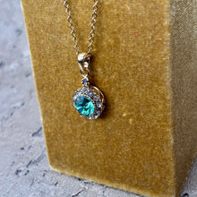 Ladda bild till bildvisaren Vintage Necklace Indian Sapphire (Nr.217)