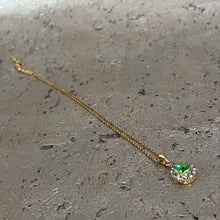 Ladda bild till bildvisaren Vintage Necklace Peridot (Nr.214)