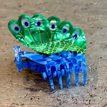 Ladda bild till bildvisaren Hårklämma Peacock