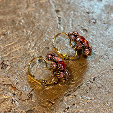 Ladda bild till bildvisaren Earrings Floral Rouge &amp; Rose