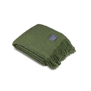 Mohair Blanket - Mohair Cedar Green