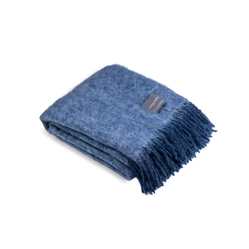 Mohair Blanket - Mohair Denim Sky Blue Melange 4190