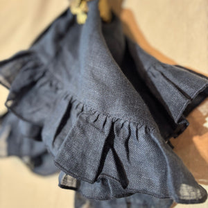 Linen Napkin Black