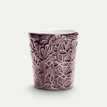 Ladda bild till bildvisaren Lace Mugg 30 cl - Plommon