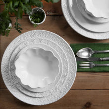 Ladda bild till bildvisaren Lace Tallrik 25cm - Vit