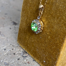 Ladda bild till bildvisaren Vintage Necklace Peridot (Nr.214)