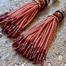 Ladda bild till bildvisaren Earrings Esmeralda - Peach