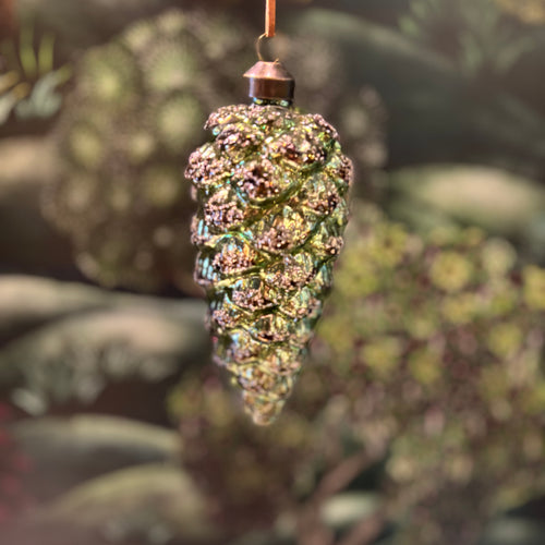 Antique Tree Glass Cone