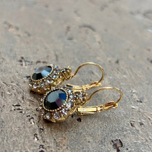 Ladda bild till bildvisaren Vintage Earring Jet (No.280)