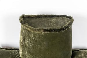 Ottoman Demi Ronde Vert