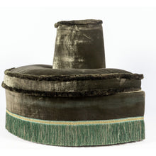 Ladda bild till bildvisaren Ottoman Demi Ronde Vert